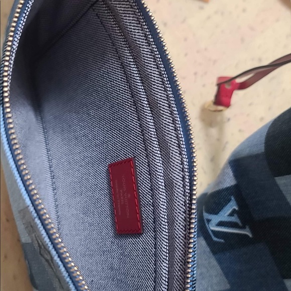 Louis Vuitton Patchwork Denim Neverfull MM - Picture 14 of 16